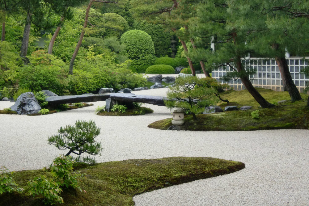 足立美術館の「苔庭」