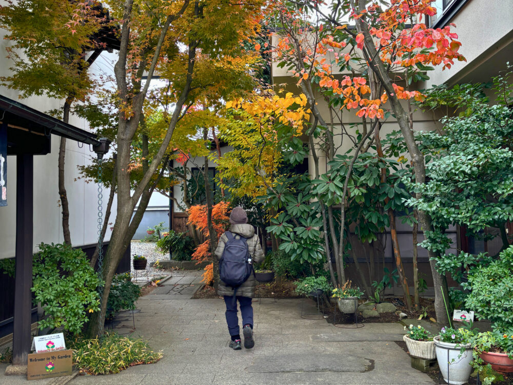 小布施散策・中町小径の入口