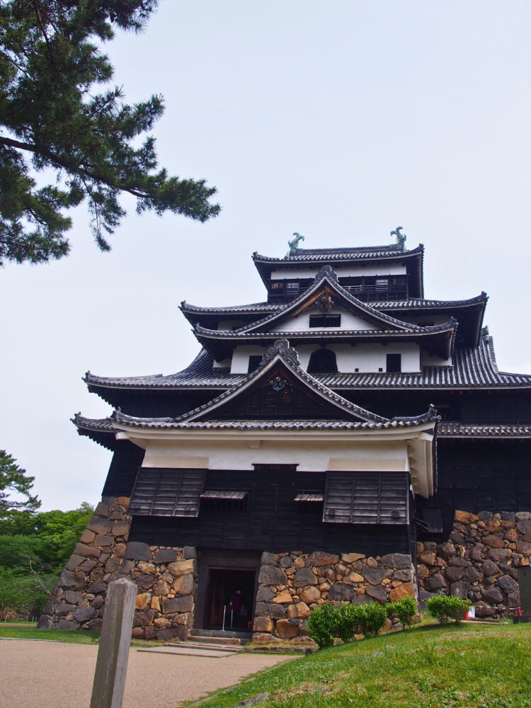 松江城天守の外観