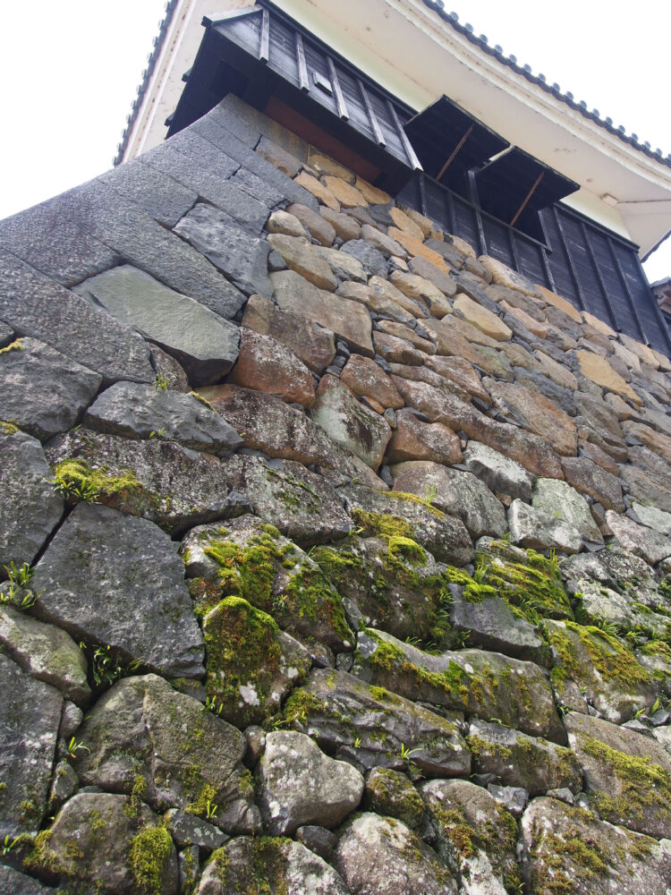 松江城・石垣（ハートの形）