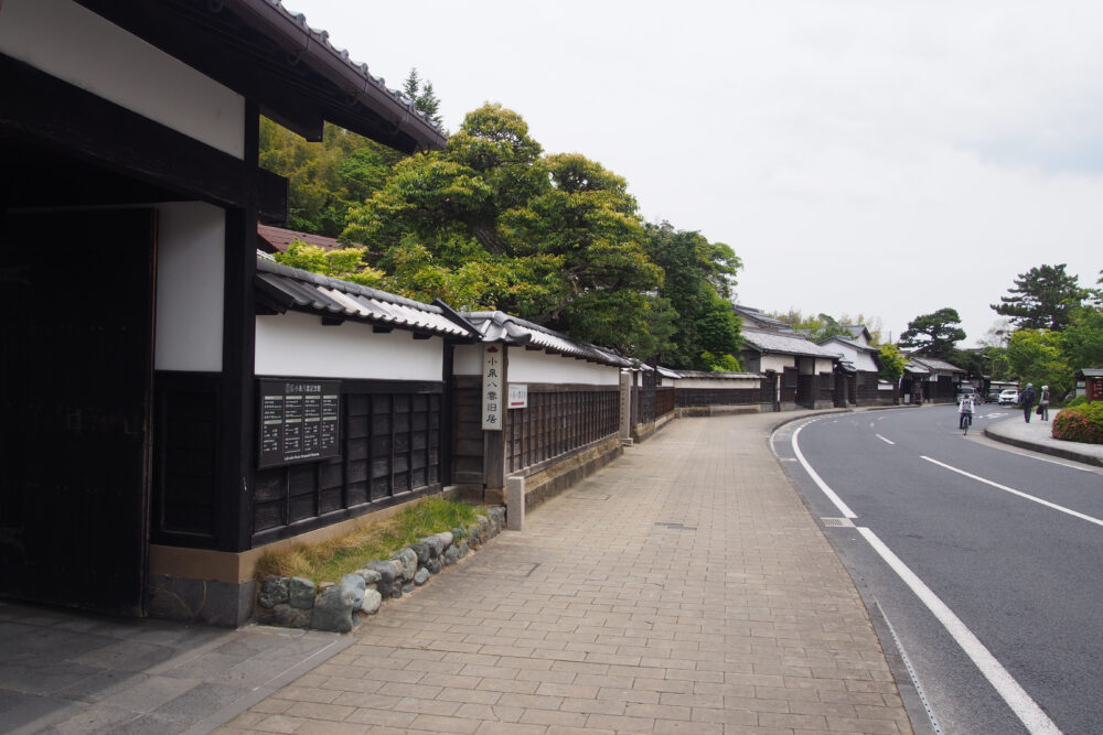 小泉八雲旧居・記念館前（塩見縄手）