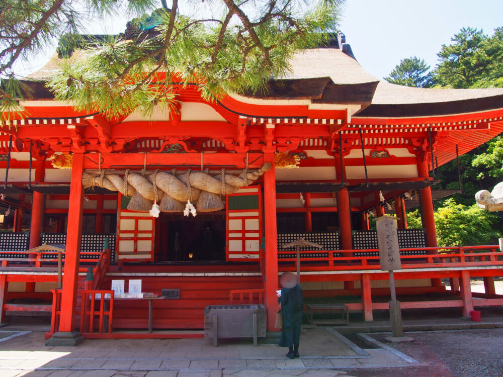 出雲・日御碕神社の下の宮（日沈宮）