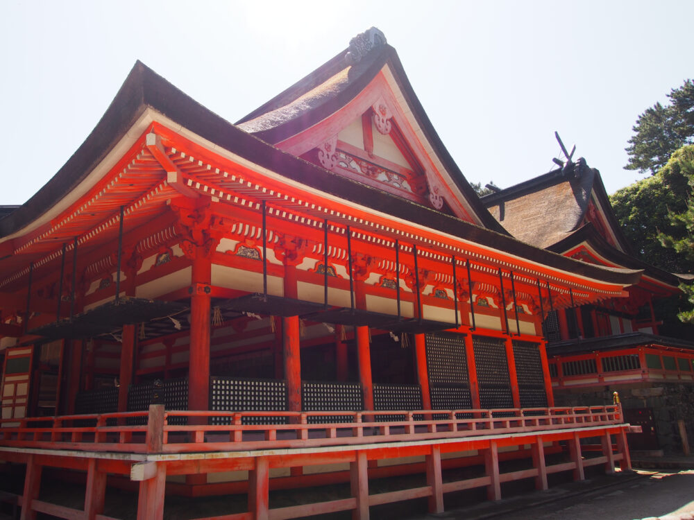 出雲・日御碕神社の下の宮（日沈宮）