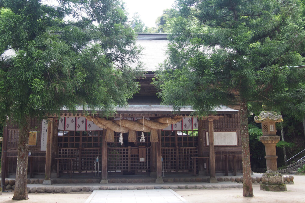 玉造温泉・玉作湯神社・拝殿