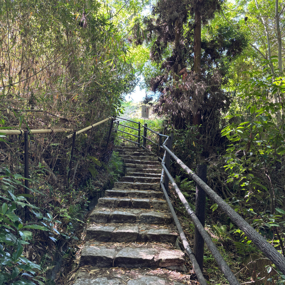 狭井神社へ続く石段