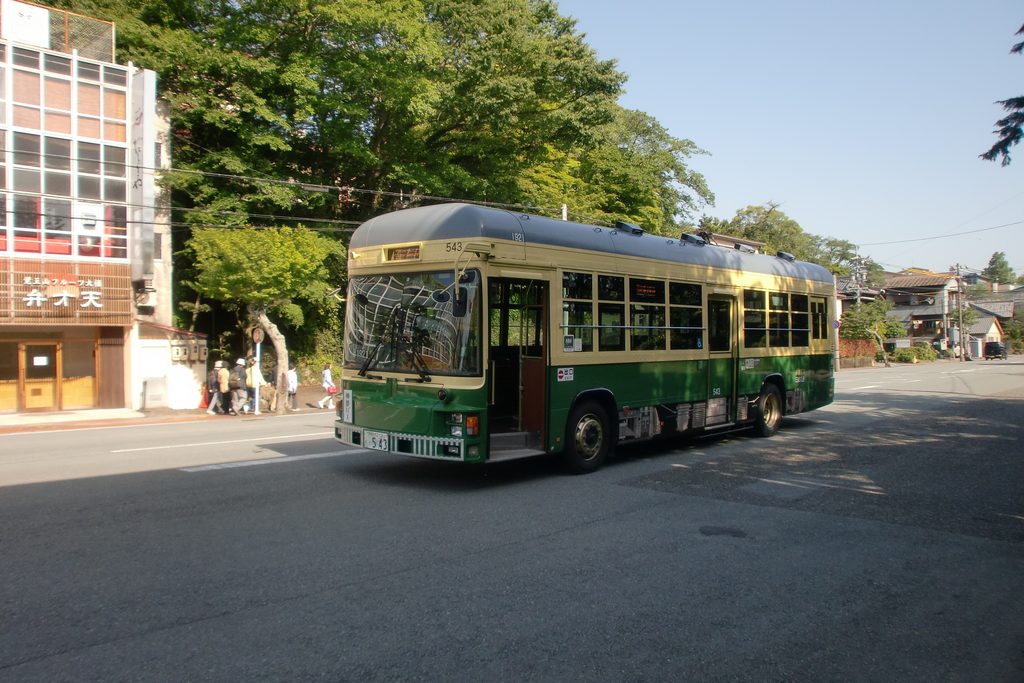 伊勢神宮内宮へ向かう路線バス